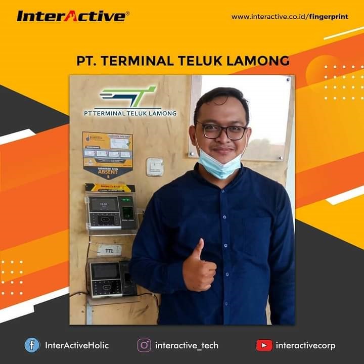 Klien InterActive fingerprint PT. Terminal Teluk Lamong