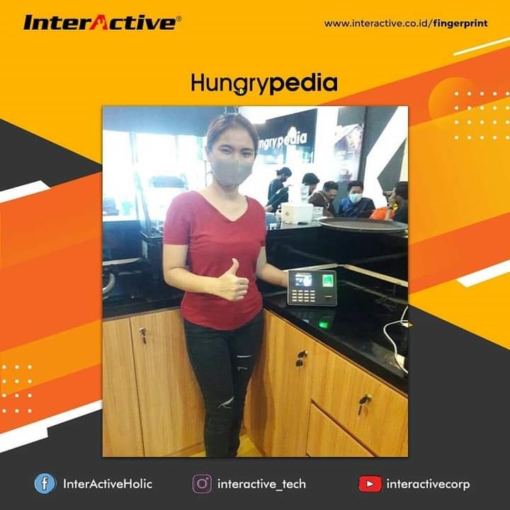 Klien InterActive fingerprint Hungrypedia