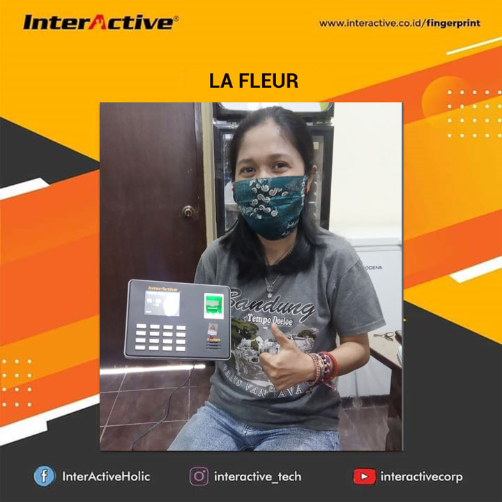 Klien InterActive fingerprint LA FLEUR