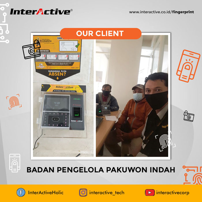 Klien InterActive fingerprint Badan Pengelola Pakuwon Indah