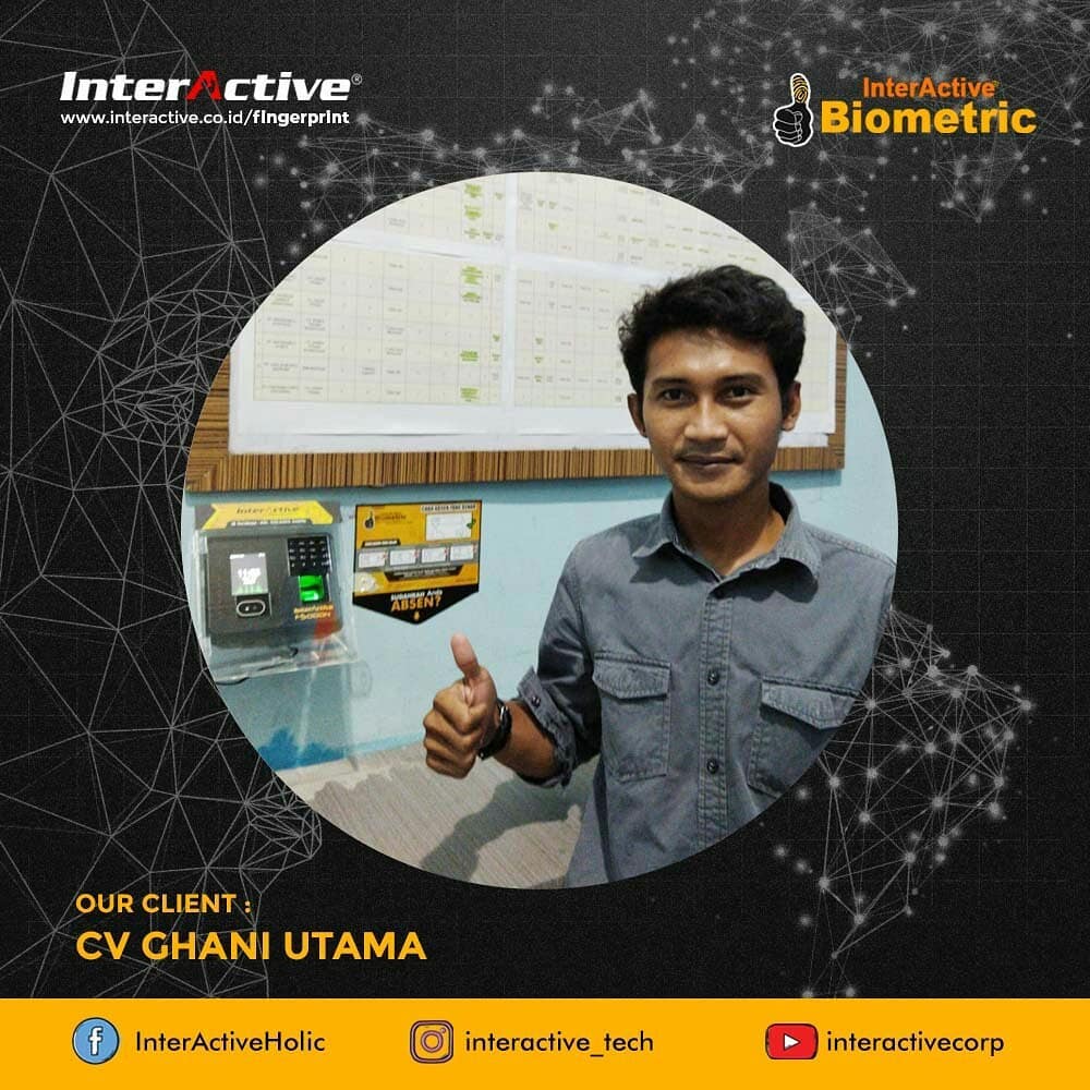 Klien InterActive fingerprint CV. Ghani Utama