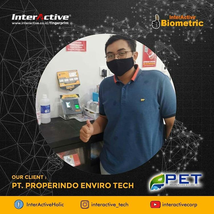 Klien InterActive fingerprint PT. PROPERINDO ENVIRO TECH