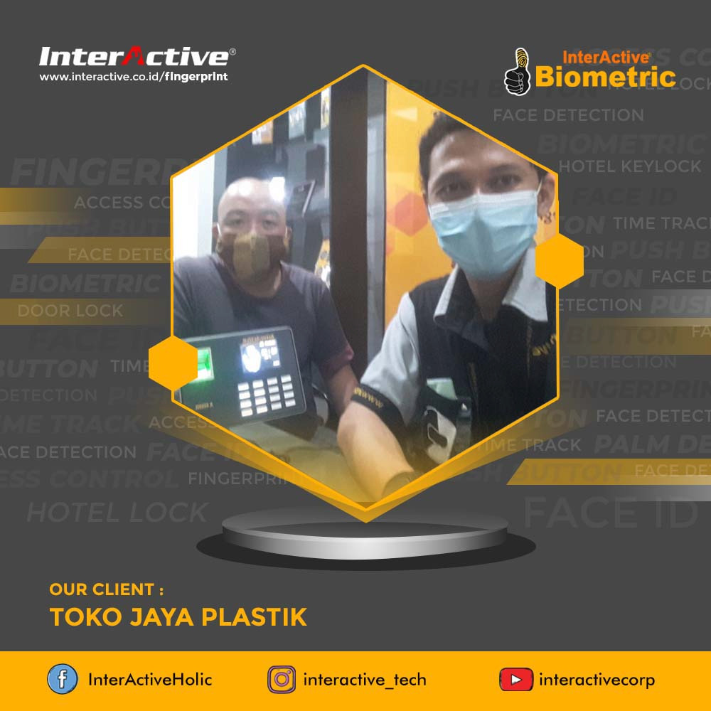 Klien InterActive, fingerprint,Toko Jaya Plastik, 