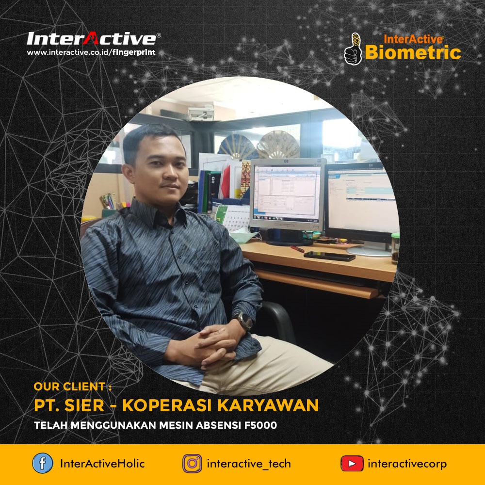 Klien InterActive fingerprint PT. SIER - Koperasi Karyawan