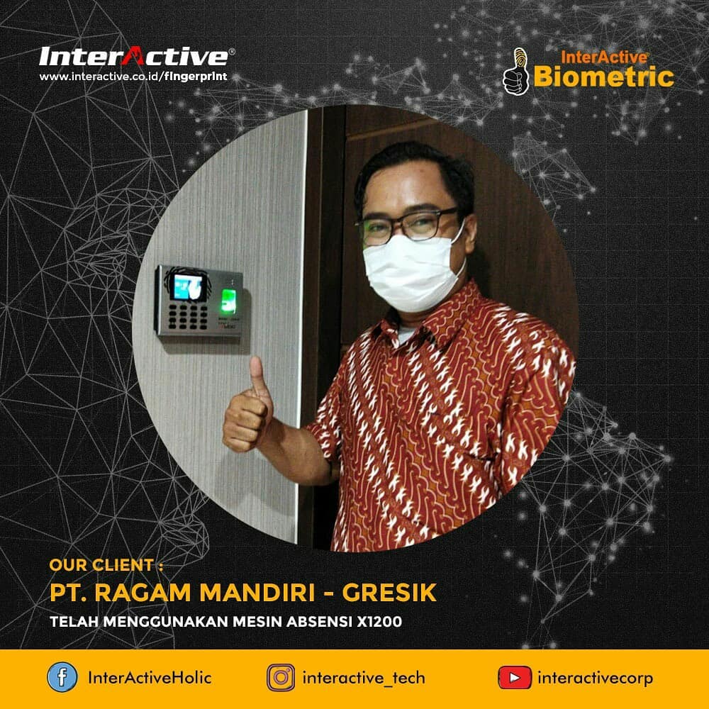 Klien InterActive, fingerprint,PT. Ragam Mandiri - Gresik, X1200