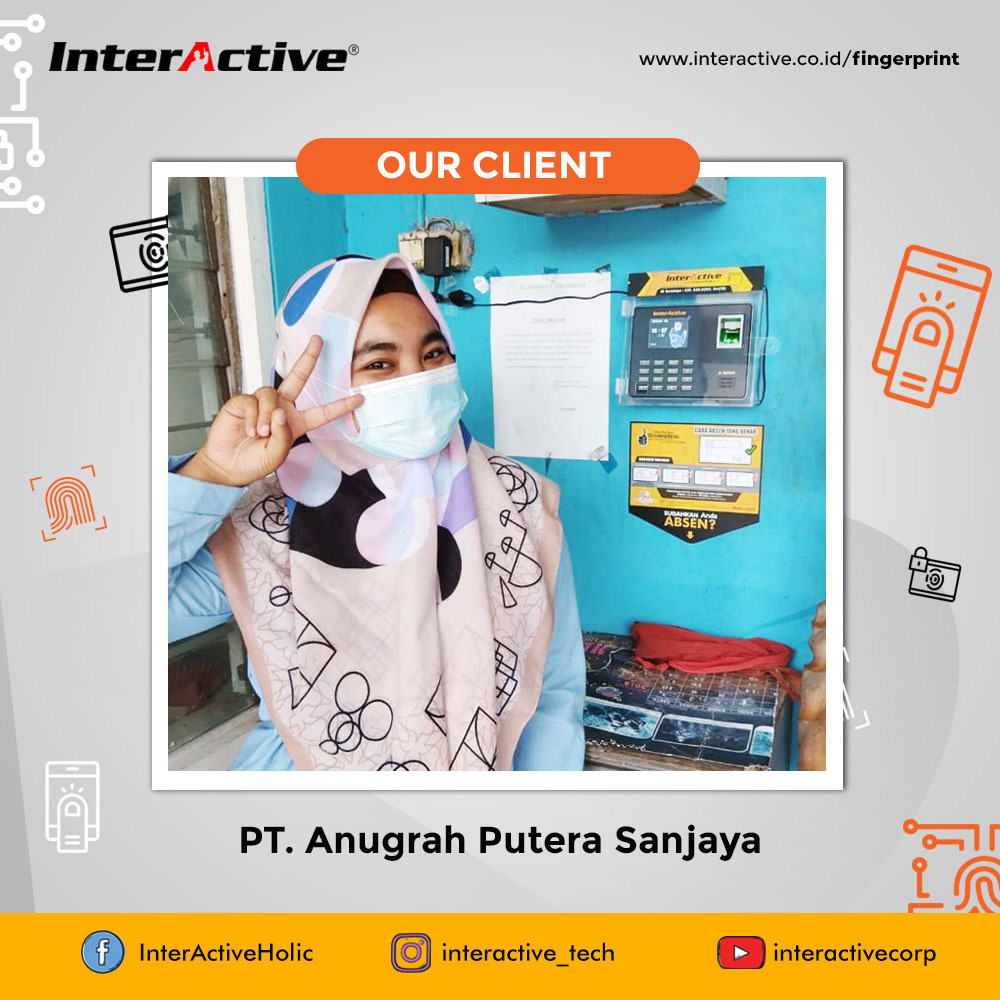 Klien InterActive fingerprint PT. Anugrah Putera Sanjaya