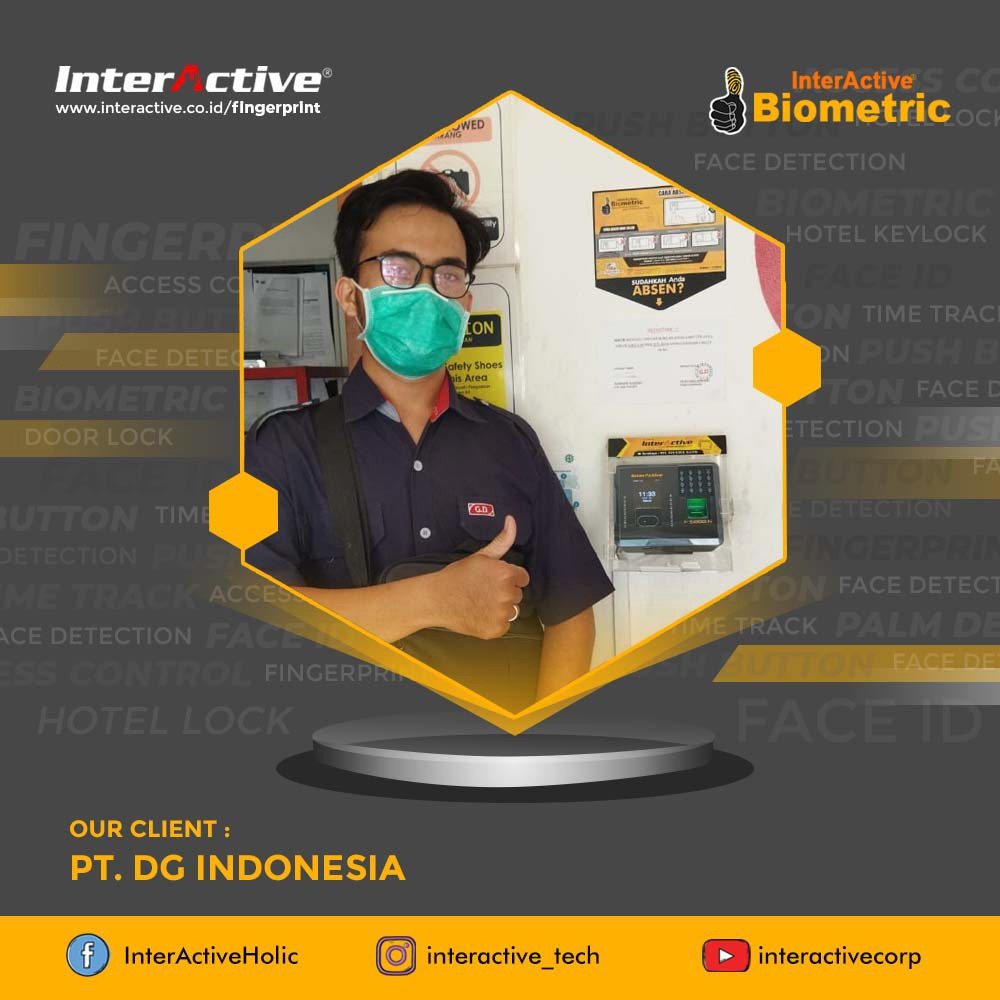 Klien InterActive fingerprint PT. GD Indonesia