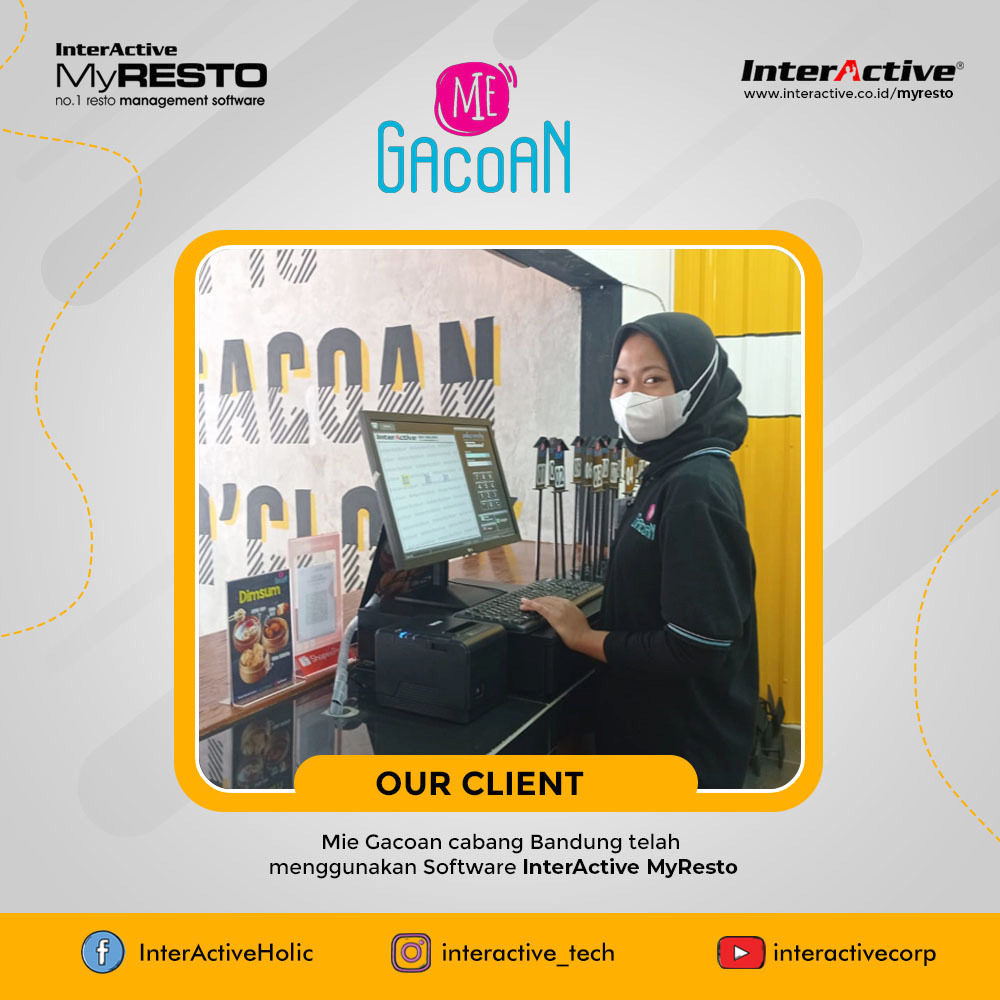 Klien InterActive MyResto Bisnis Mie Gacoan cabang Bandung