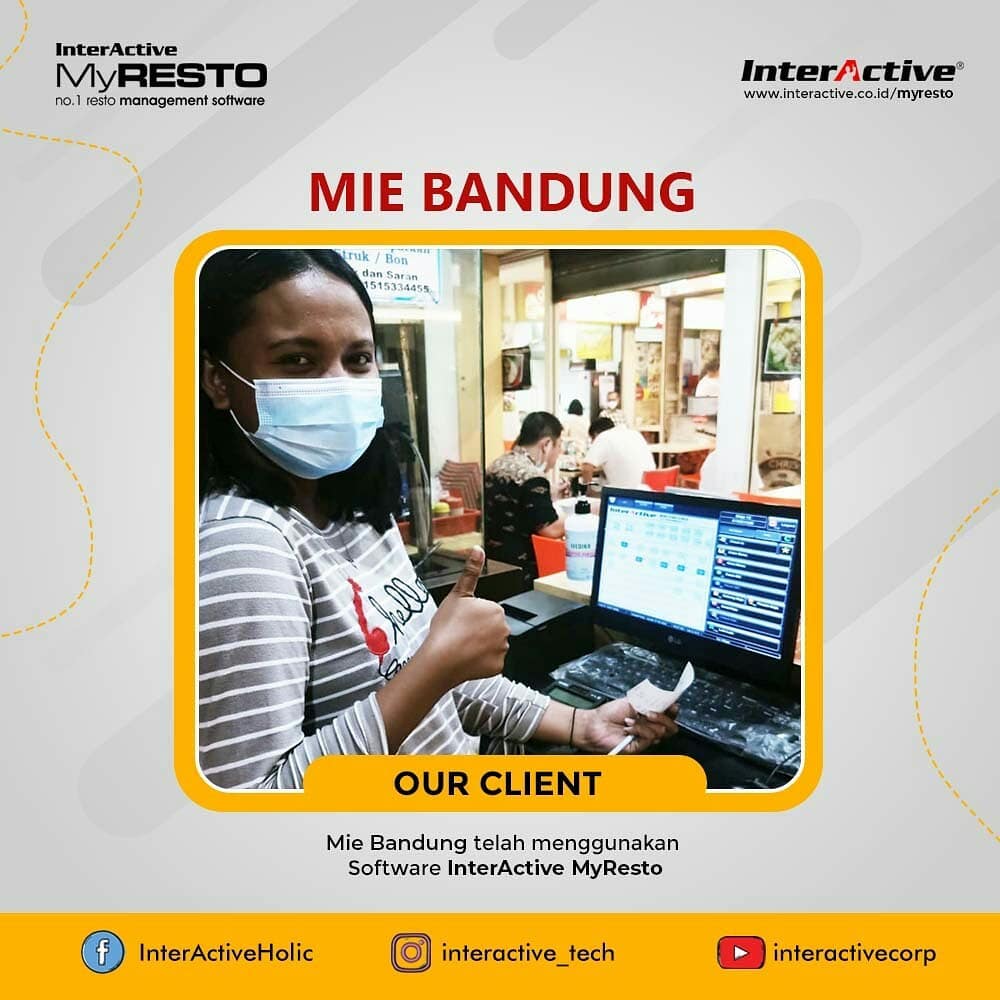 Klien InterActive MyResto Bisnis Pangsit Mie Bandung