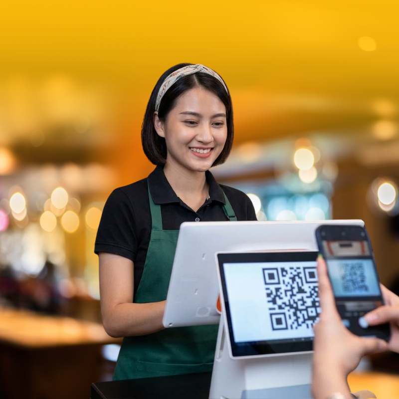 Proses transaksi cepat menggunakan aplikasi MyProfit