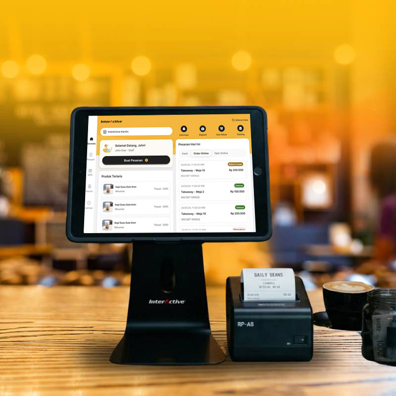 Perangkat kasir MyProfit untuk banyak outlet