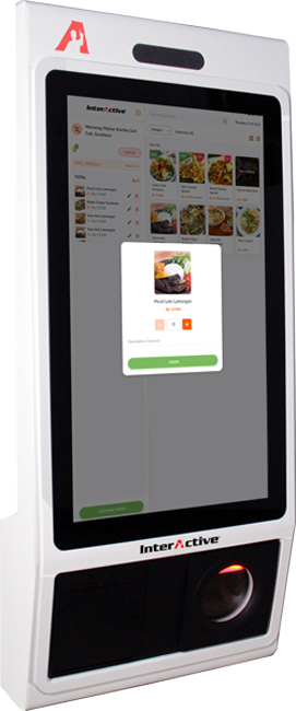 Software self order tablet surabaya InterActive MyOrder Self Order Kiosk