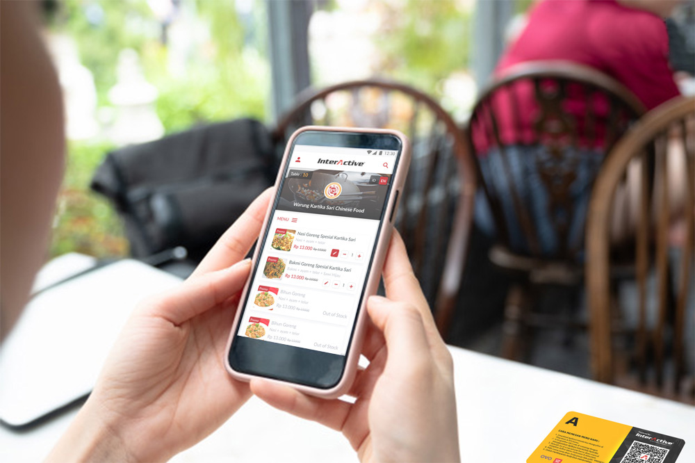 InterActive MyOrder, bisnis restaurant, bisnis makanan cepat saji, Fast Food Restaurant, Restaurant Depot, Self Order Tablet, self order menu, Digital menu, QR menu, E menu, Barcode menu