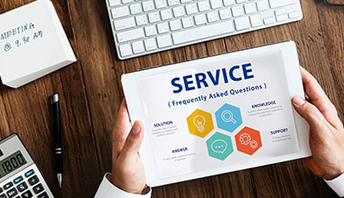 InterActive Support, jasa servis